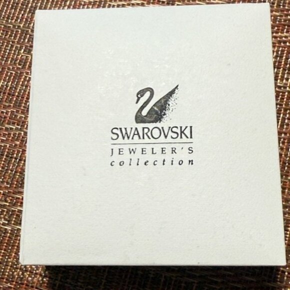 Swarovski Swan Signed Black Enamel Crystals Celestial Planet Brooch Stars Moon - Picture 2 of 12